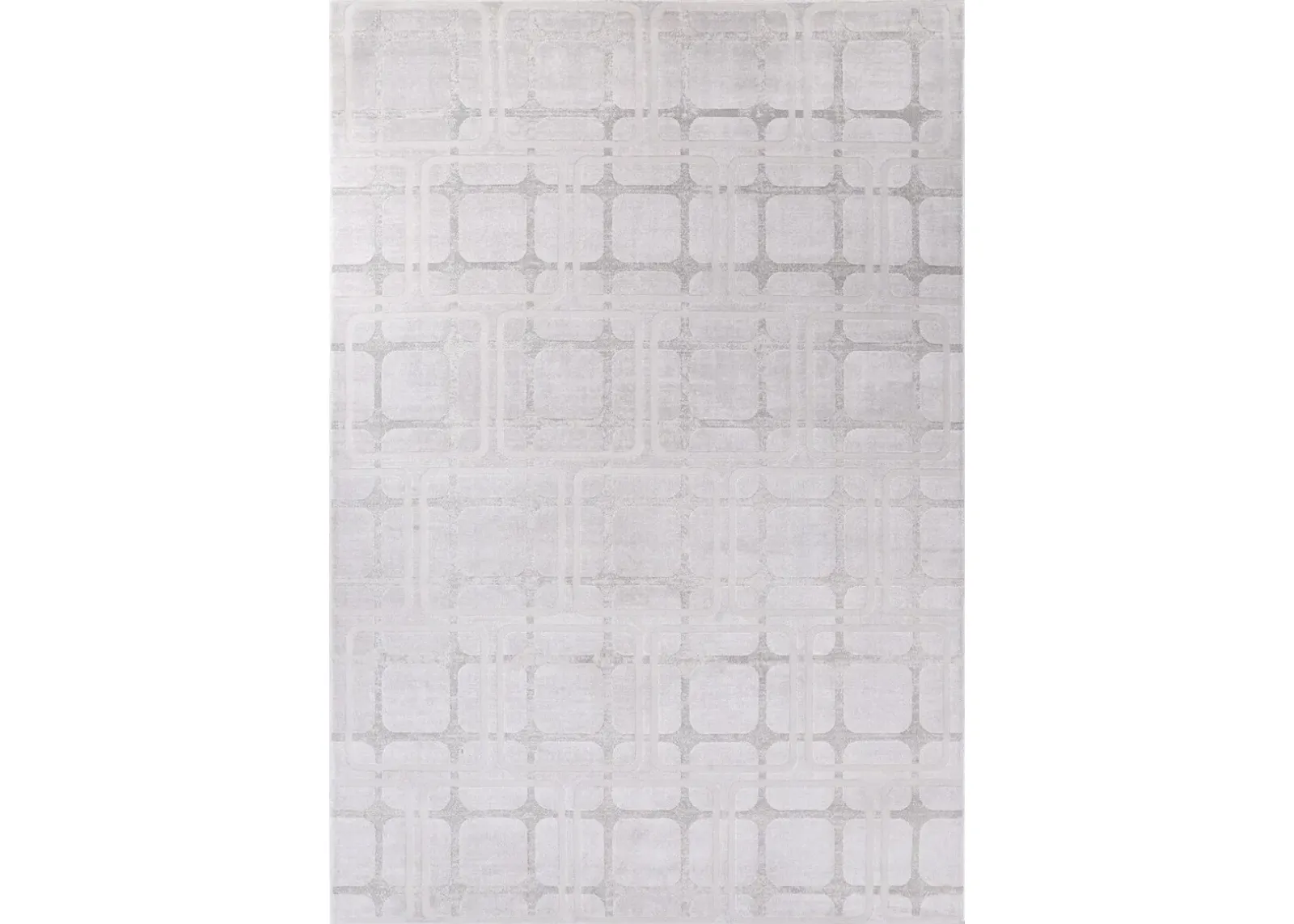 Enoki 5' x 8' Area Rug - Beige/Silver