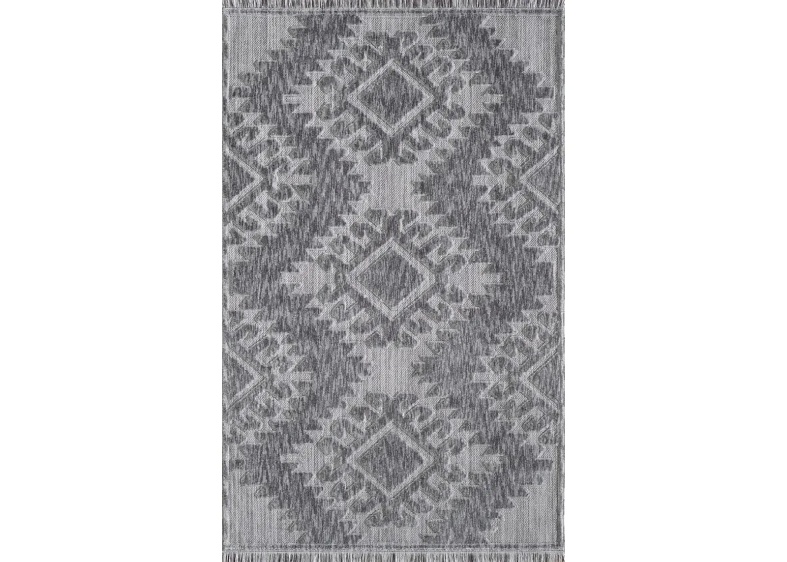 Jeni 5' x 7' Area Rug - Gray