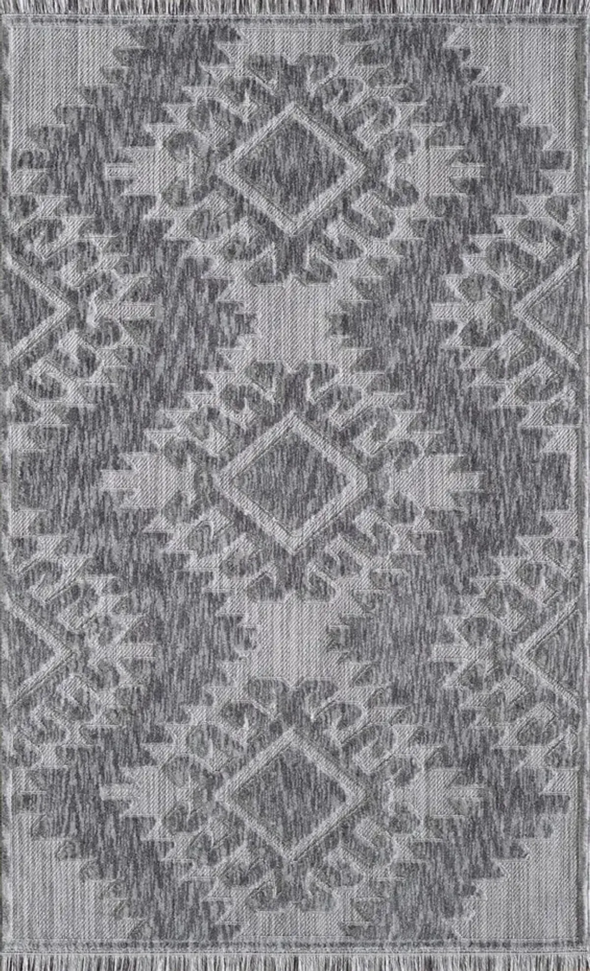 Jeni 5' x 7' Area Rug - Gray