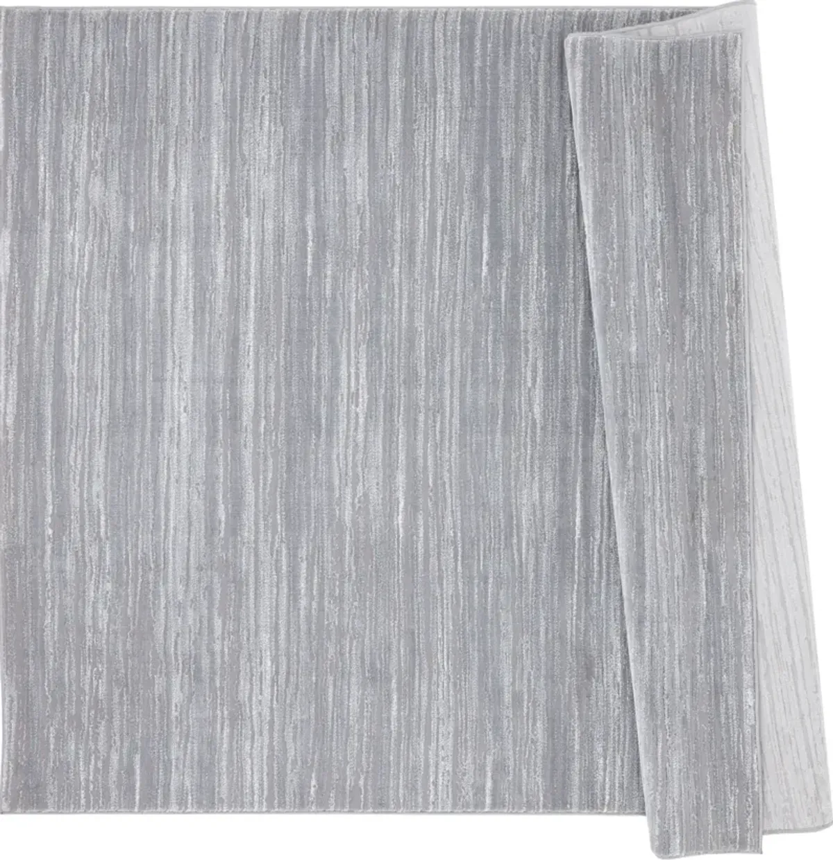 Buzzing 4' x 6' Area Rug - Gray