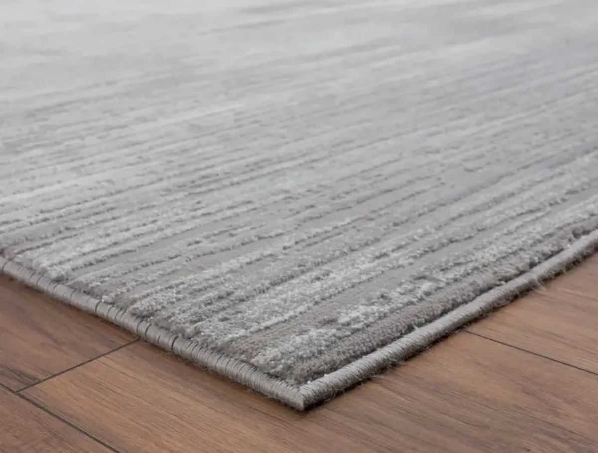 Buzzing 4' x 6' Area Rug - Gray