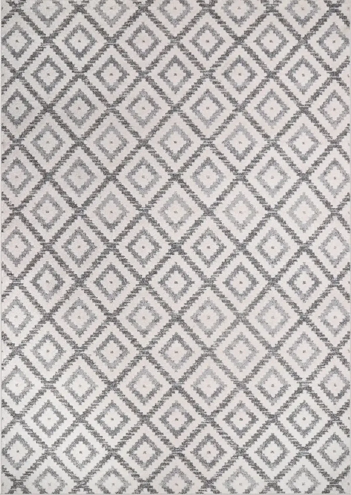 Bergamo 5' x 7' Area Rug - Cream/Gray