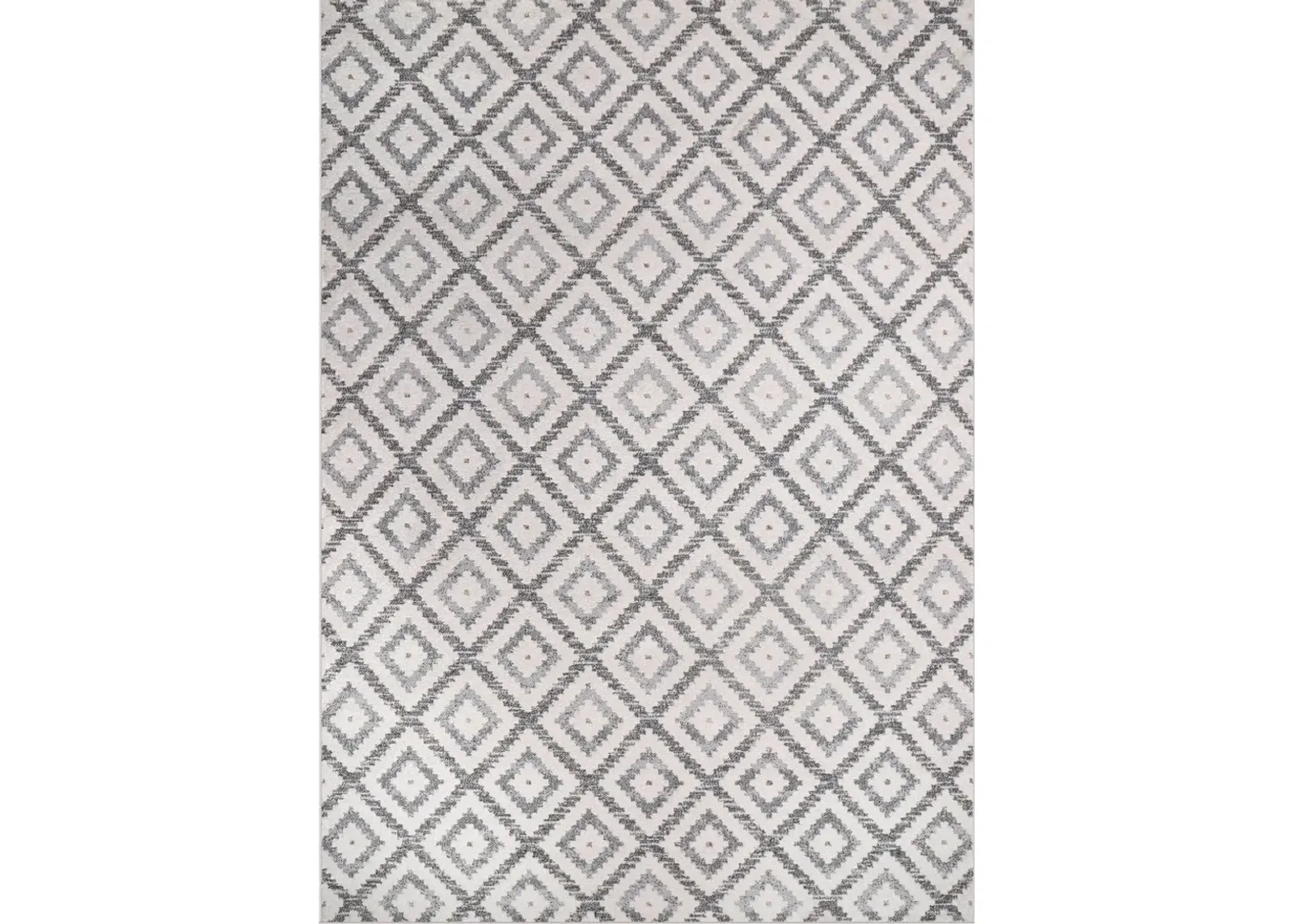 Bergamo 8' x 10' Area Rug - Cream/Gray