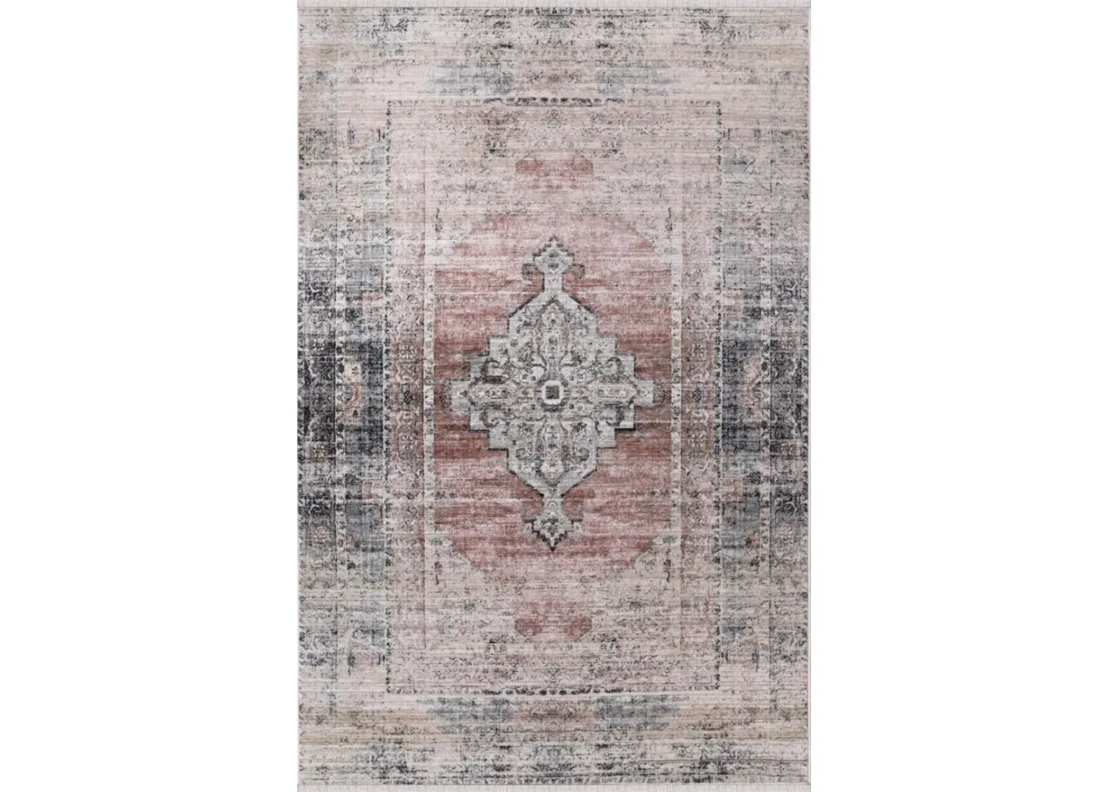 Dalles 5' x 8' Area Rug  - Beige/Gray