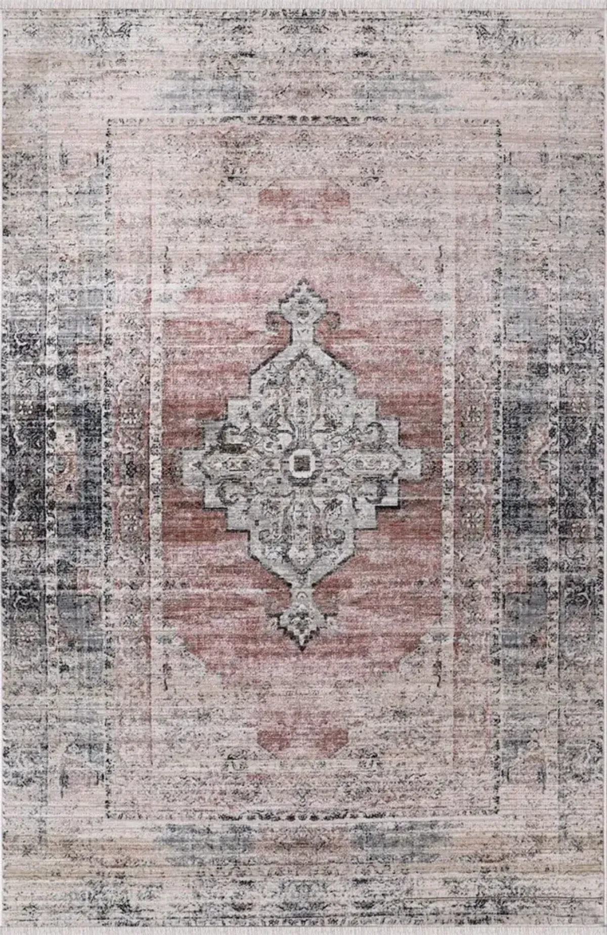 Dalles 5' x 8' Area Rug  - Beige/Gray