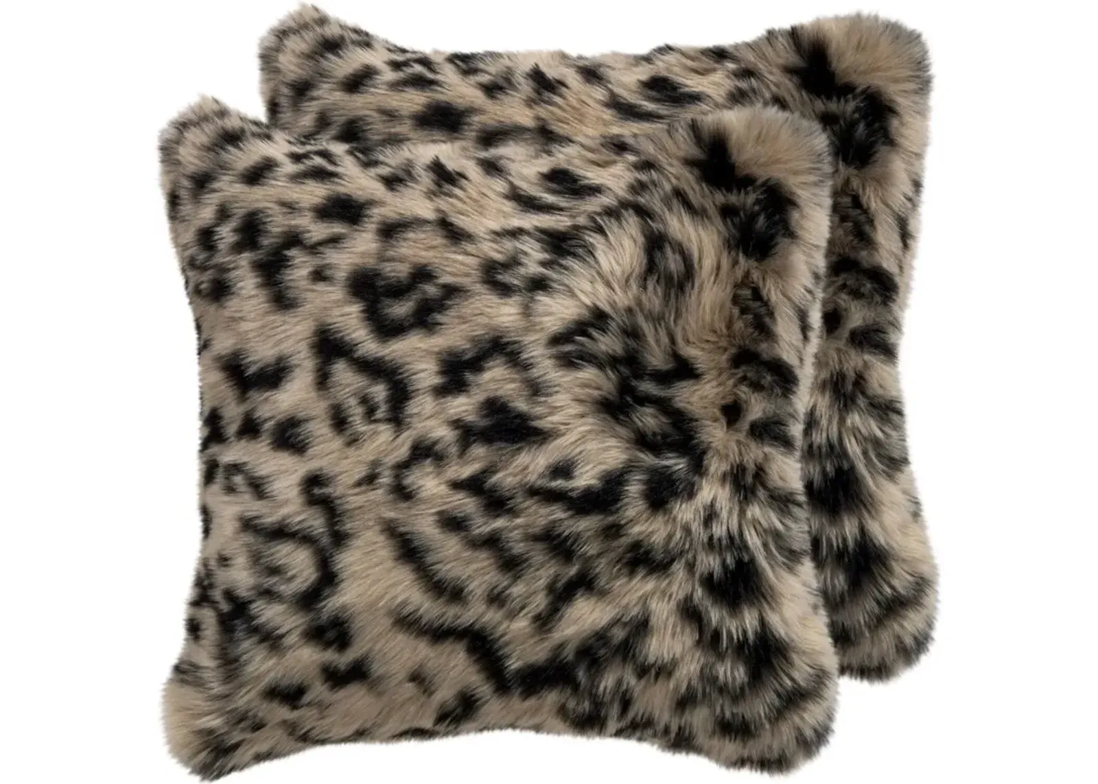 Cheetah 2-Pack 20" x 20" Accent Pillows - Brown