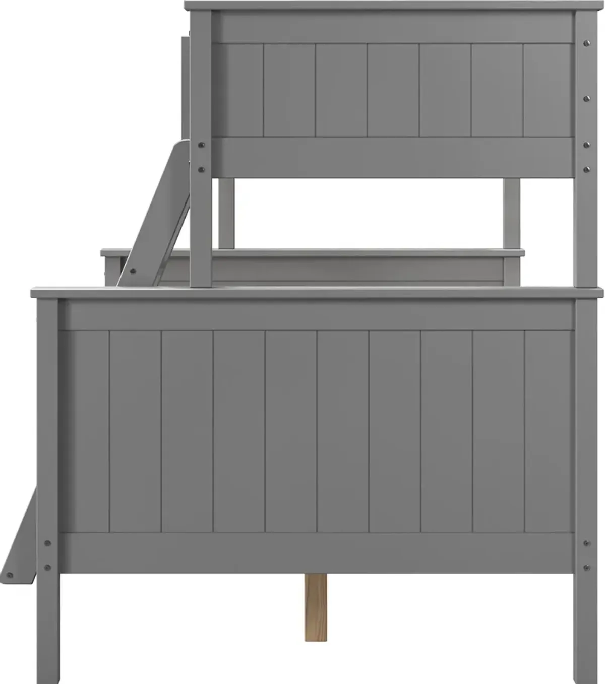 Lakelyn Twin Over Full Bunk Bed - Gray