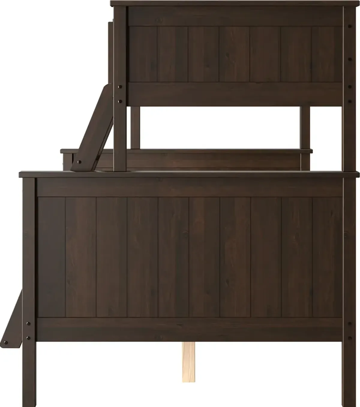 Lakelyn Twin Over Full Bunk Bed - Walnut