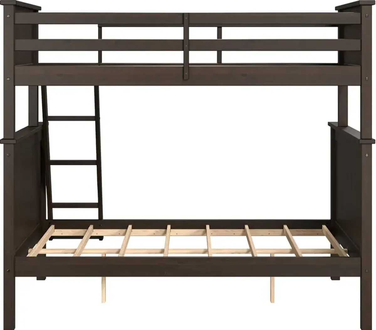 Lakelyn Twin Over Full Bunk Bed - Walnut