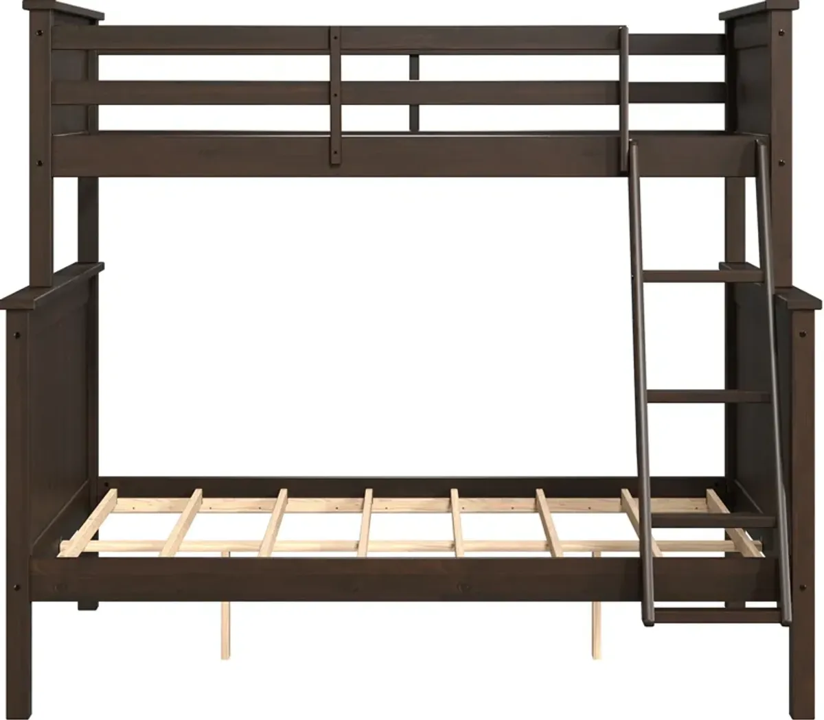 Lakelyn Twin Over Full Bunk Bed - Walnut