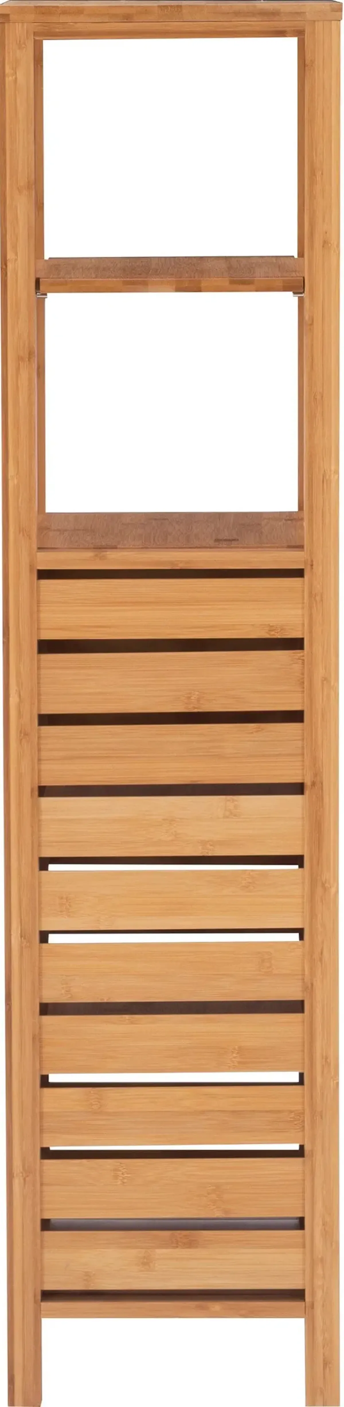 Ambel One Door Cabinet With Shelves - Natural