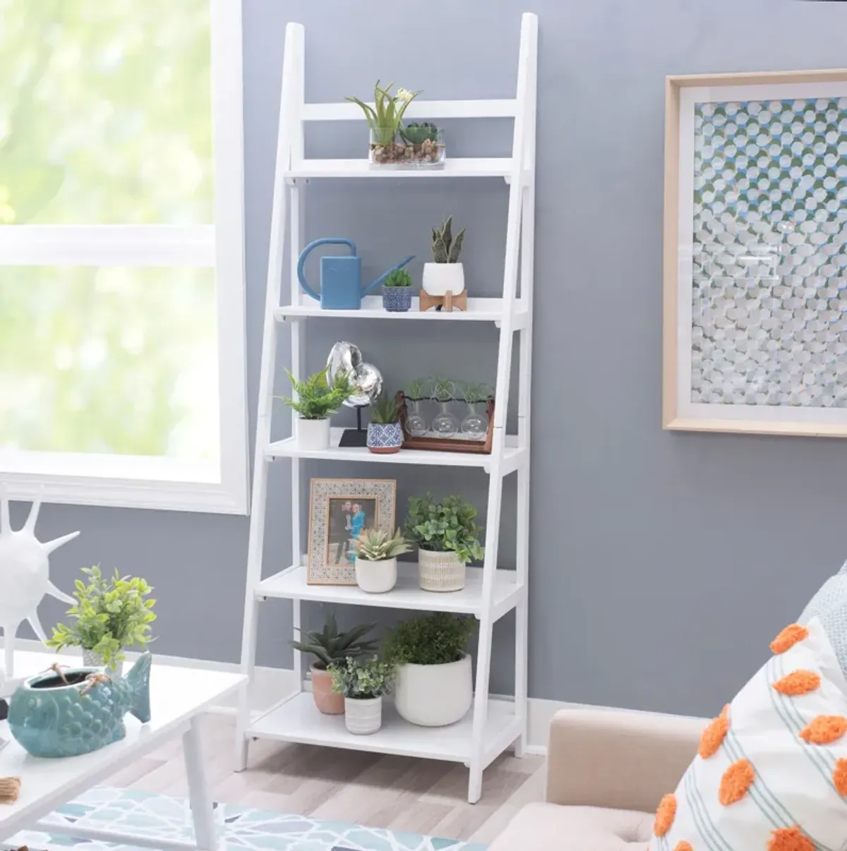 Jillian Bookcase - White