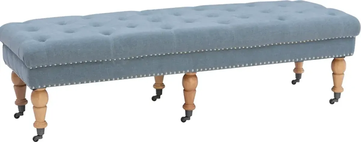 Cynthia 62" Bench - Blue