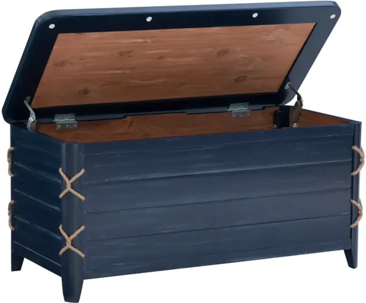 Shayla Cedar Chest - Blue