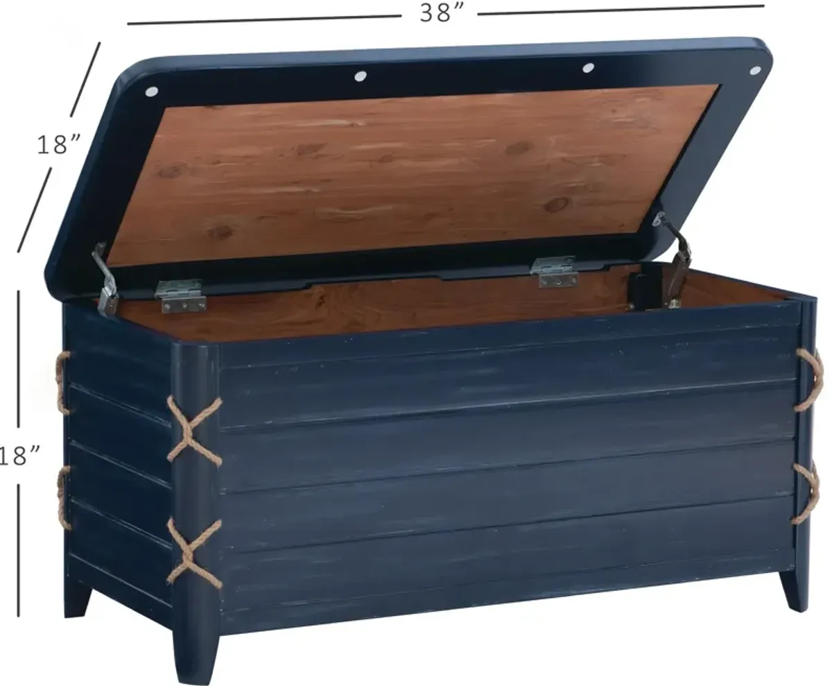 Shayla Cedar Chest - Blue