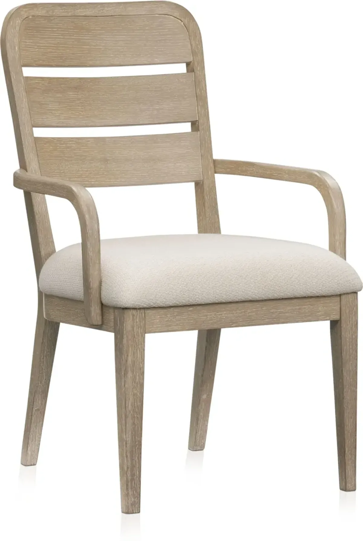 Laguna Wood-Back Dining Armchair