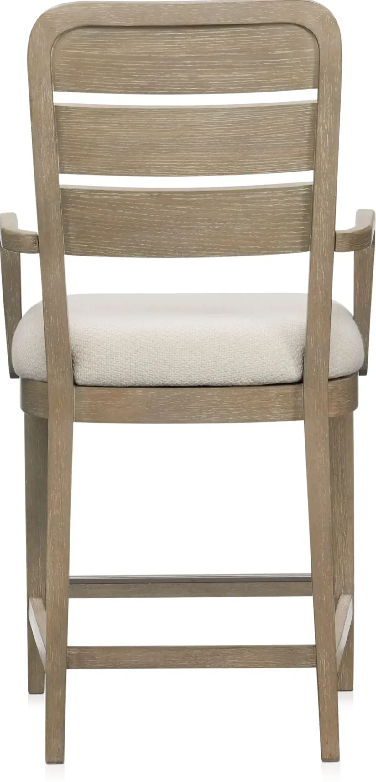 Laguna Counter-Height Dining Table with 4 Wood-Back Counter-Height Stools