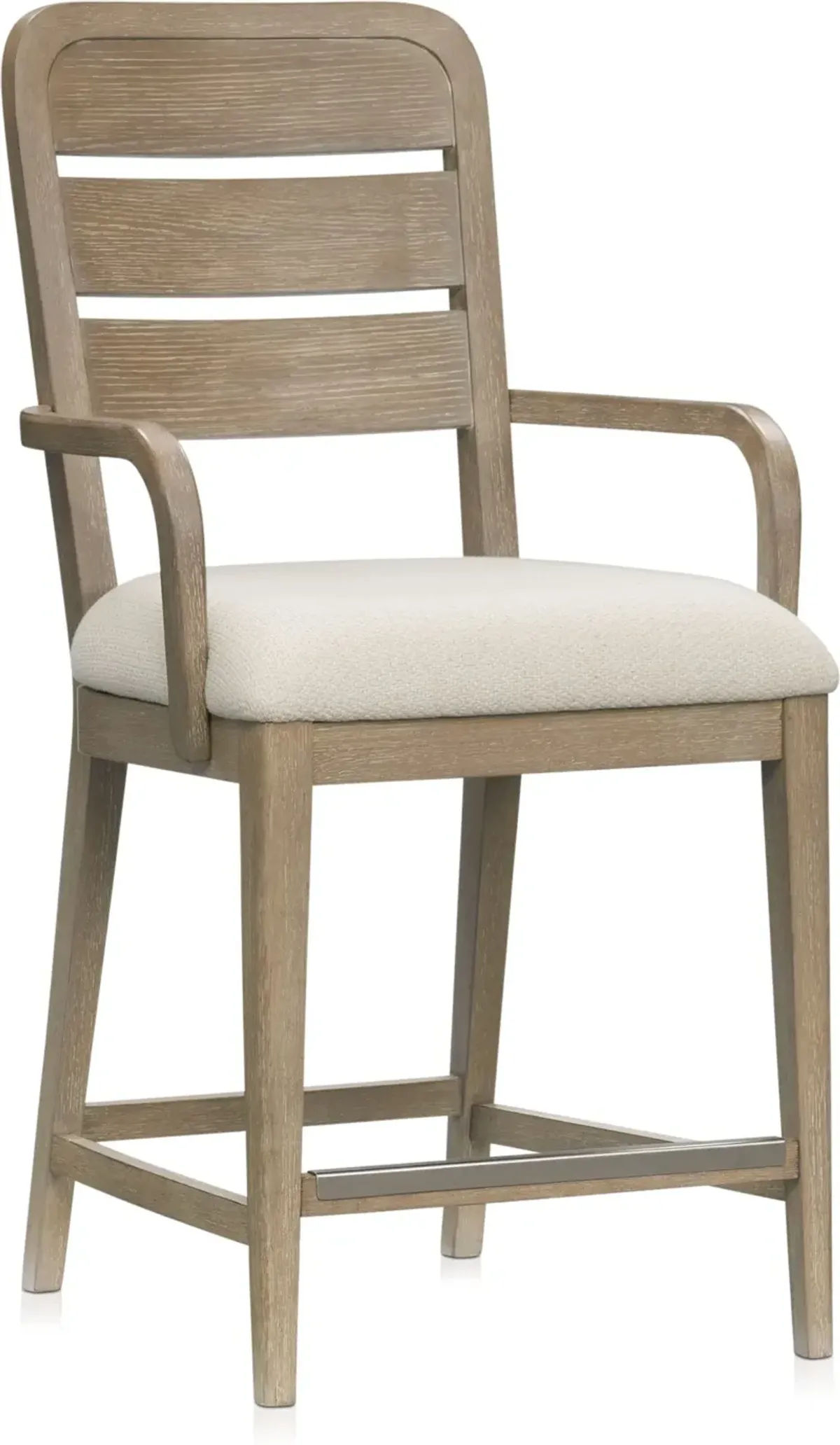 Laguna Counter-Height Dining Table with 4 Wood-Back Counter-Height Stools