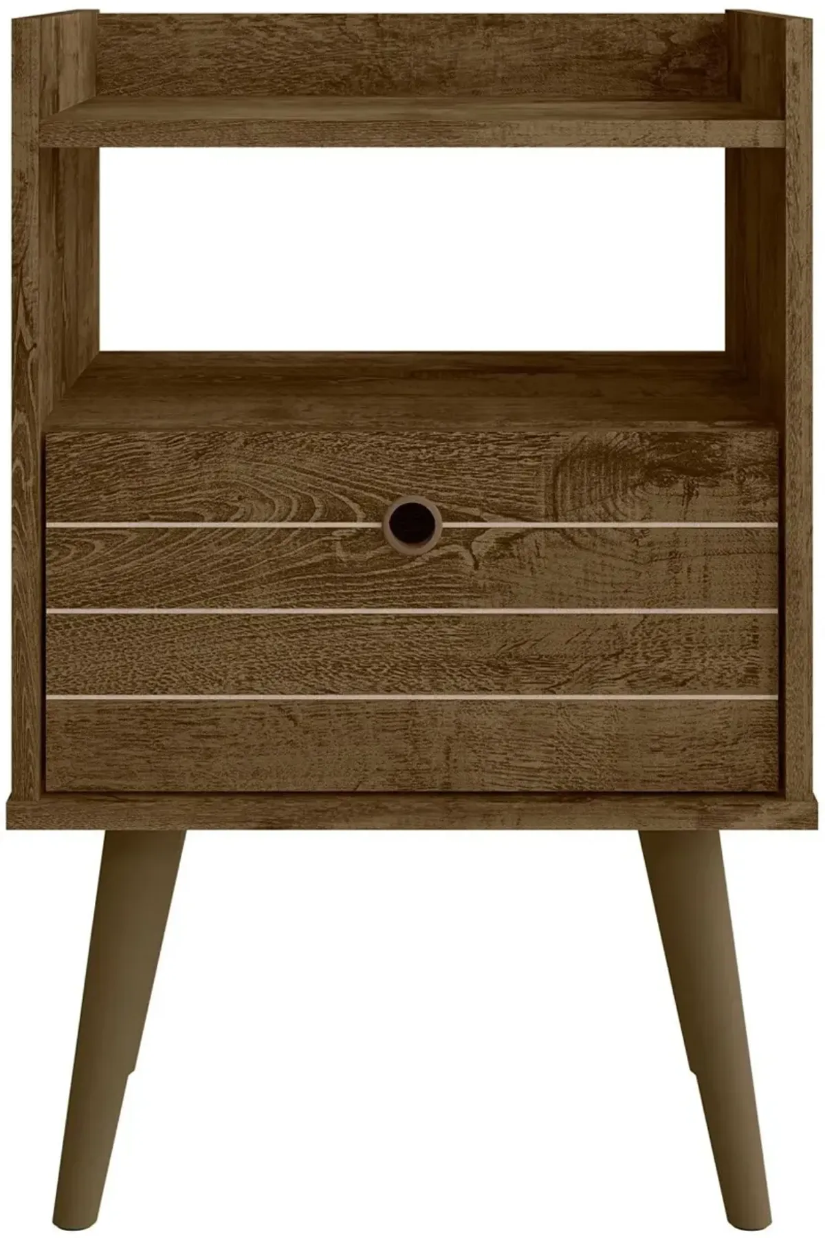 Marlo Nightstand - Rustic Brown