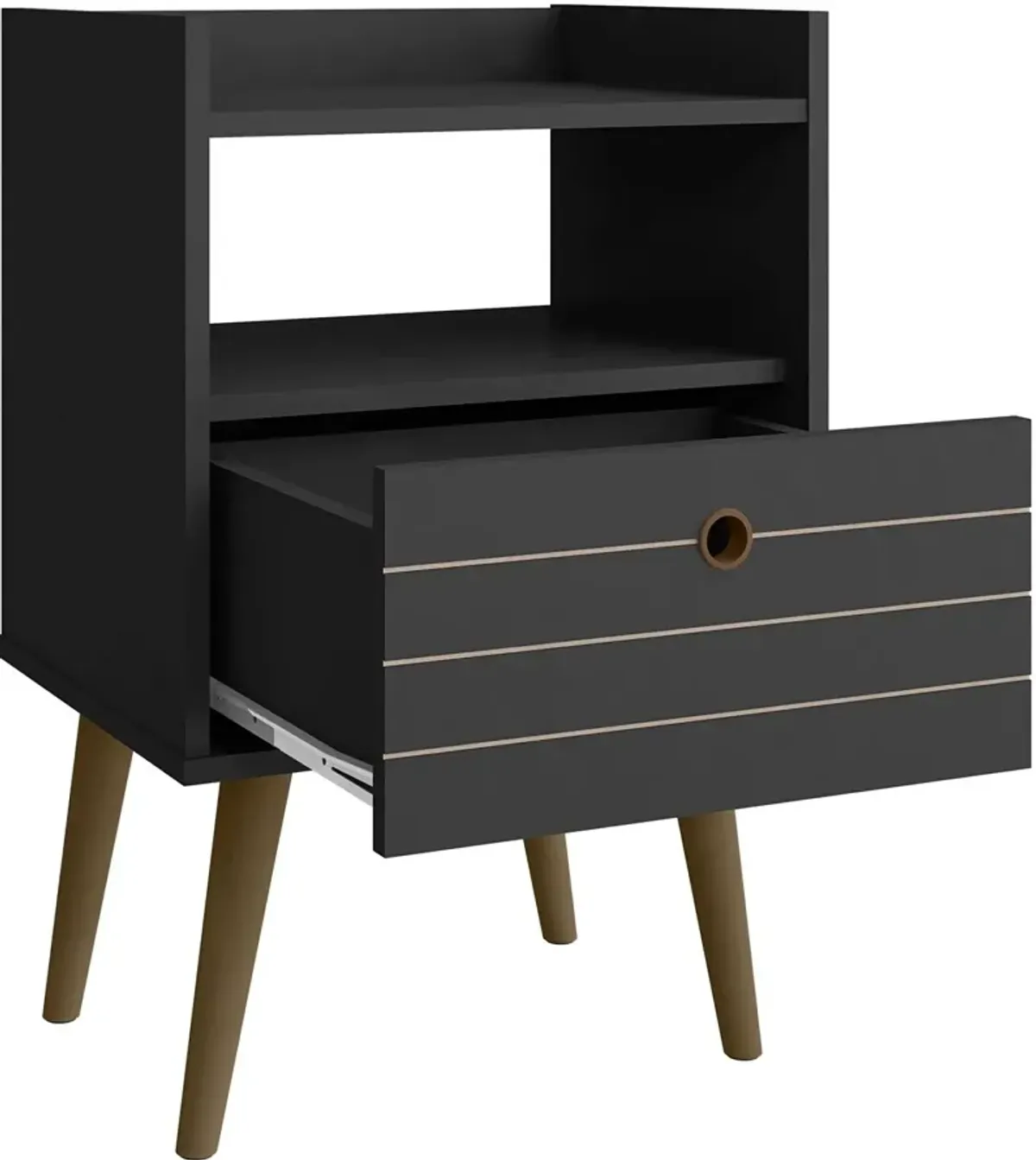 Marlo Nightstand - Black