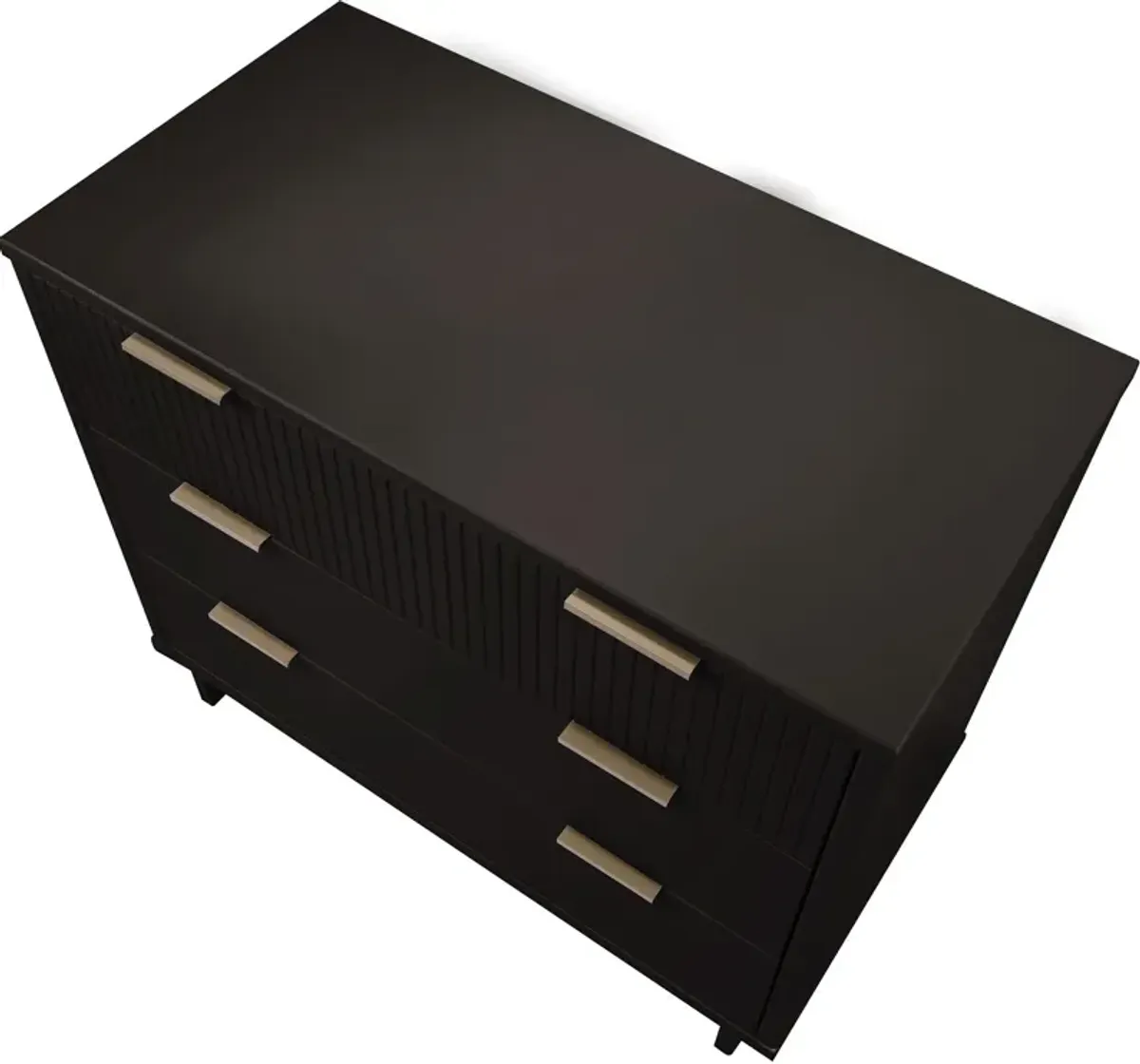 Kenya 3 Drawer Dresser - Black