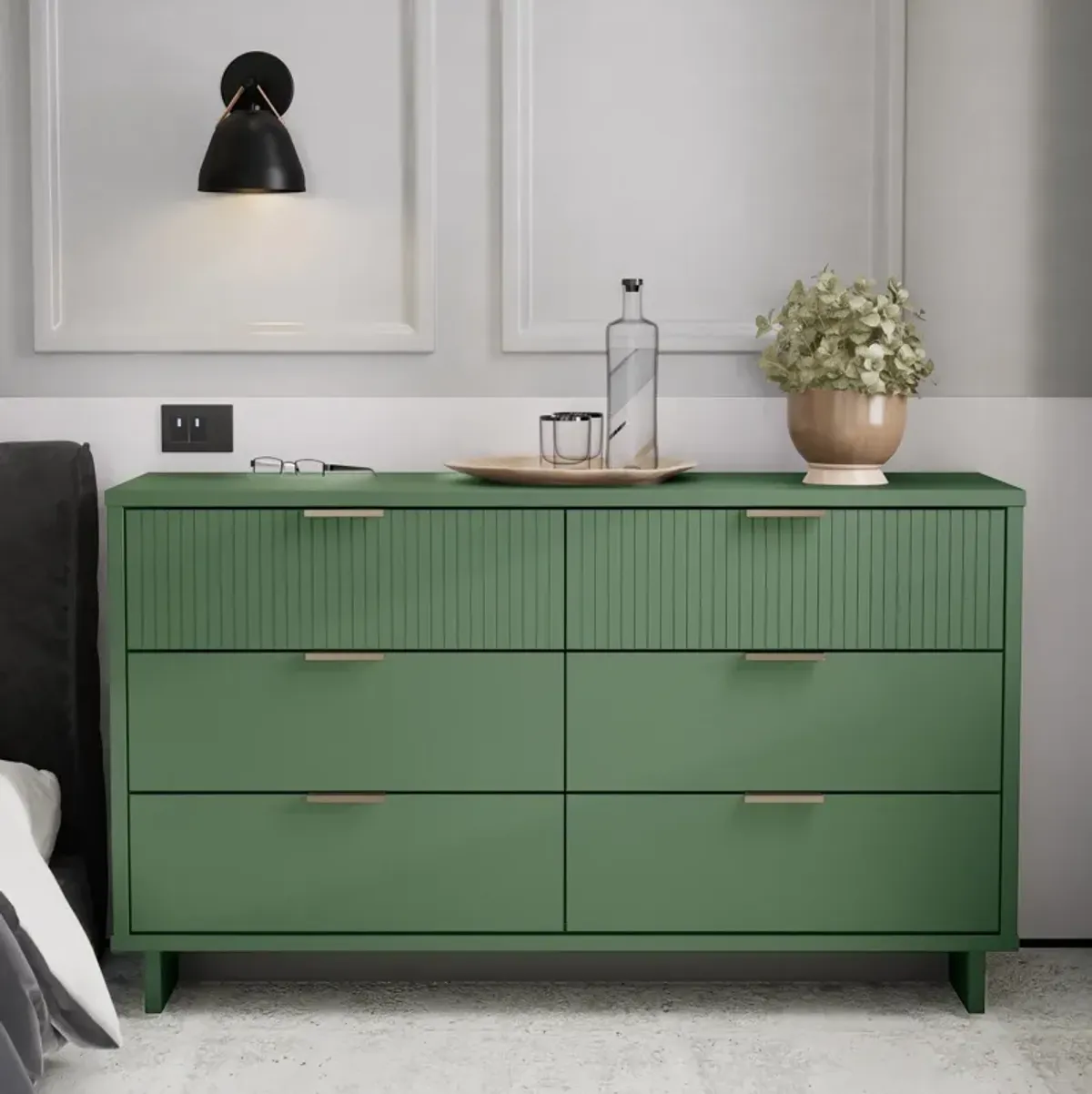 Kenya Dresser - Sage Green