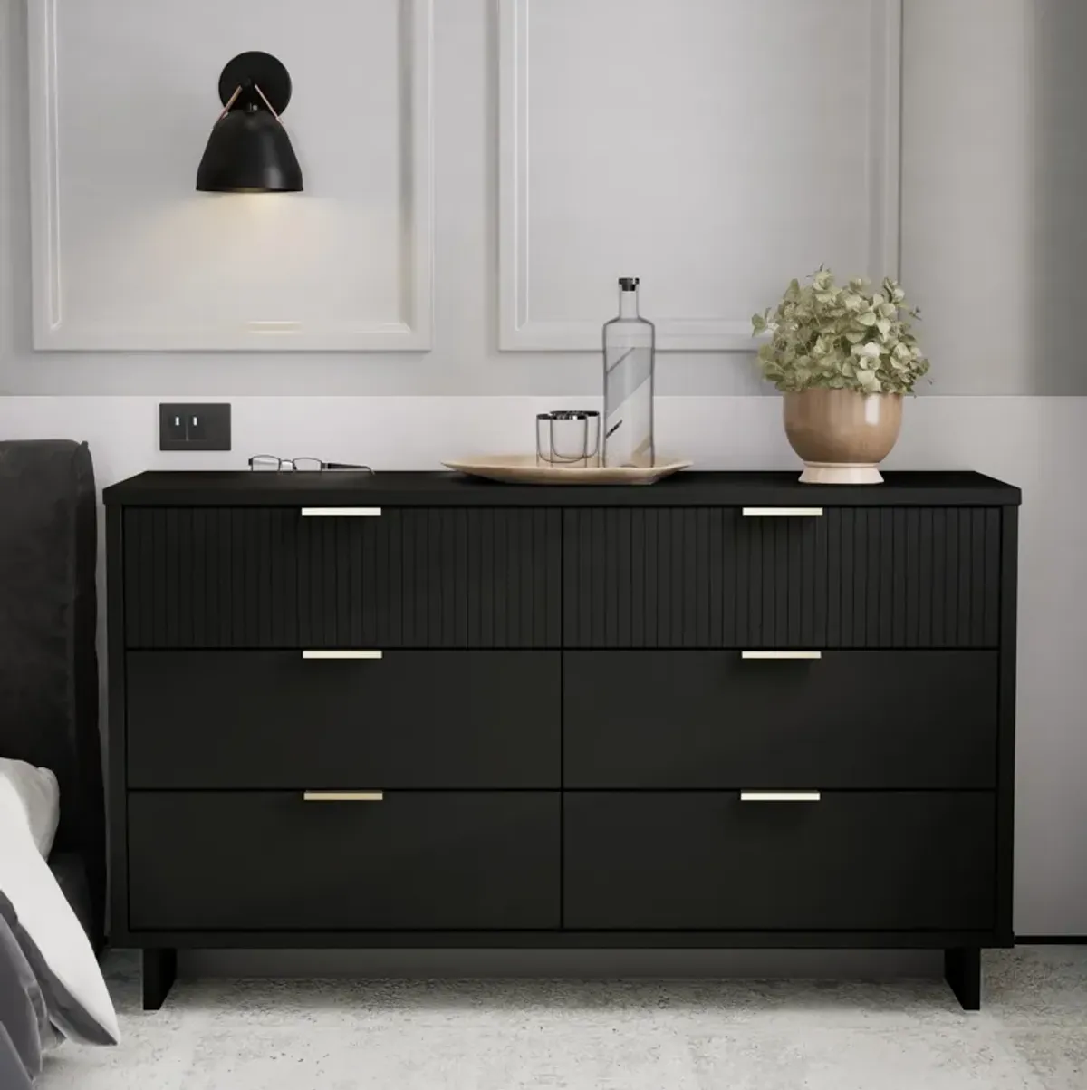 Kenya Dresser - Black