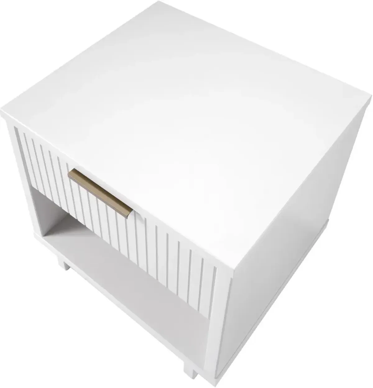 Kenya Nightstand - White