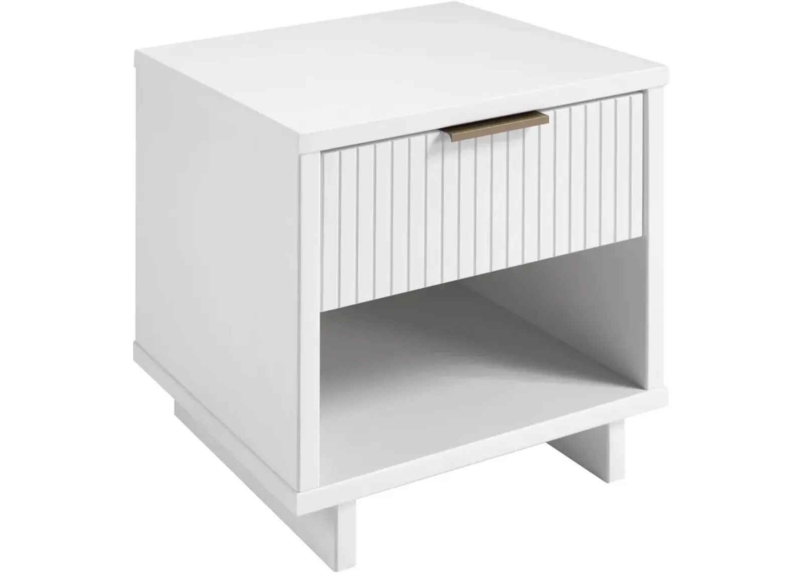 Kenya Nightstand - White