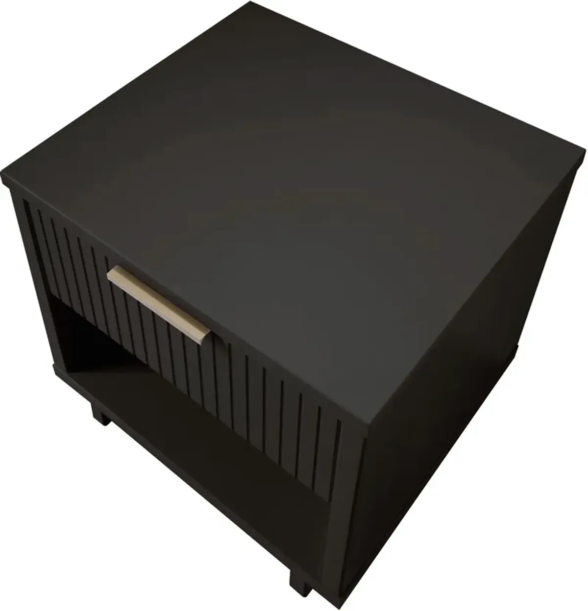 Kenya Nightstand - Dark Grey