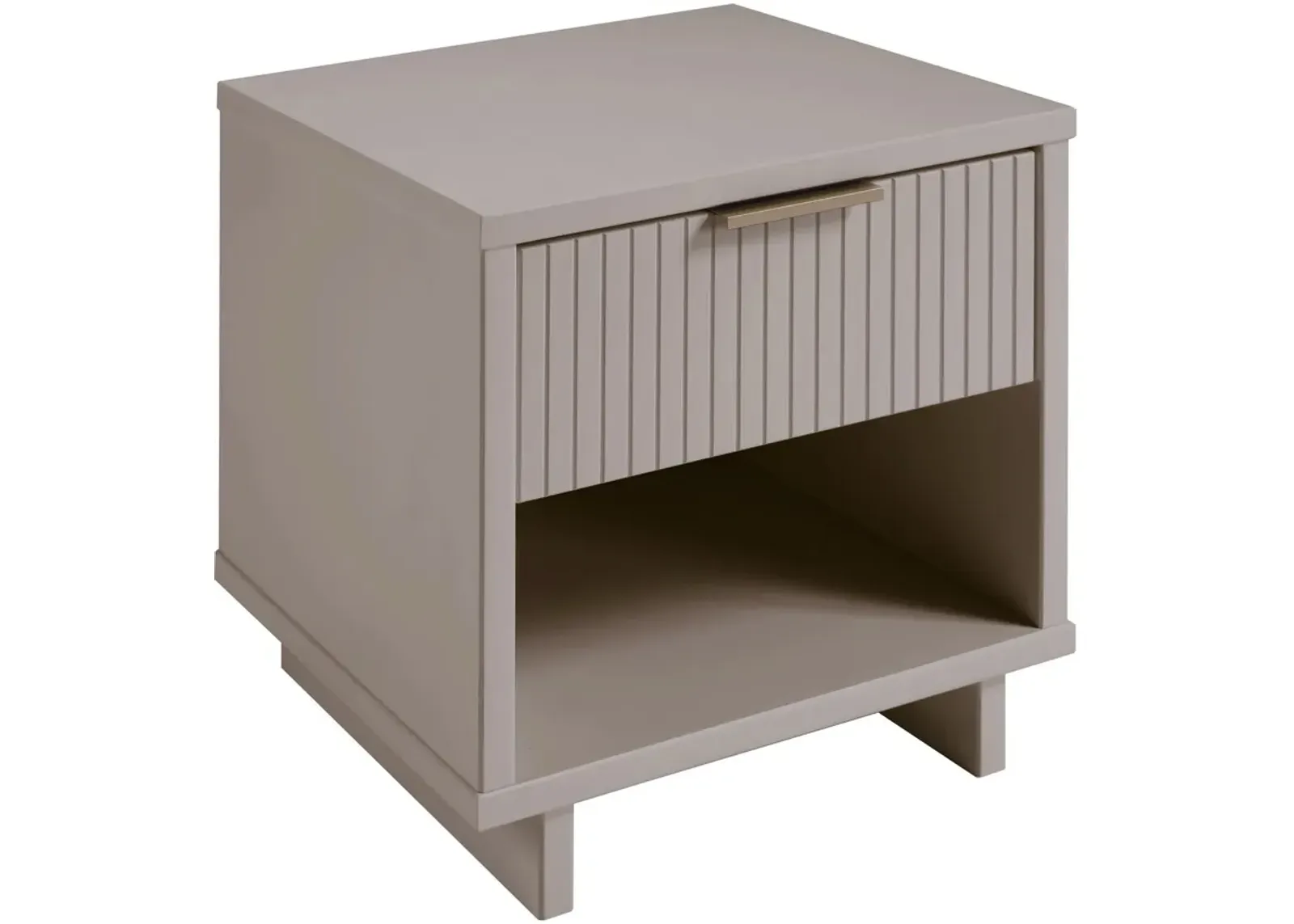 Kenya Nightstand - Light Grey