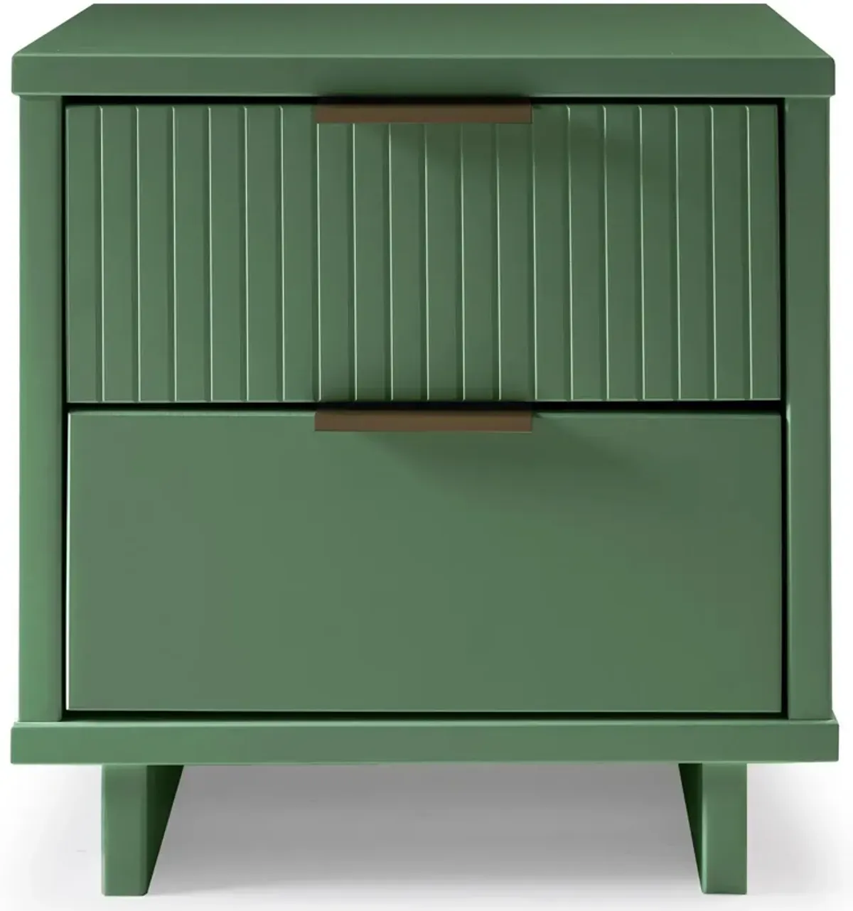 Kenya 2 Drawer Nightstand - Sage Green