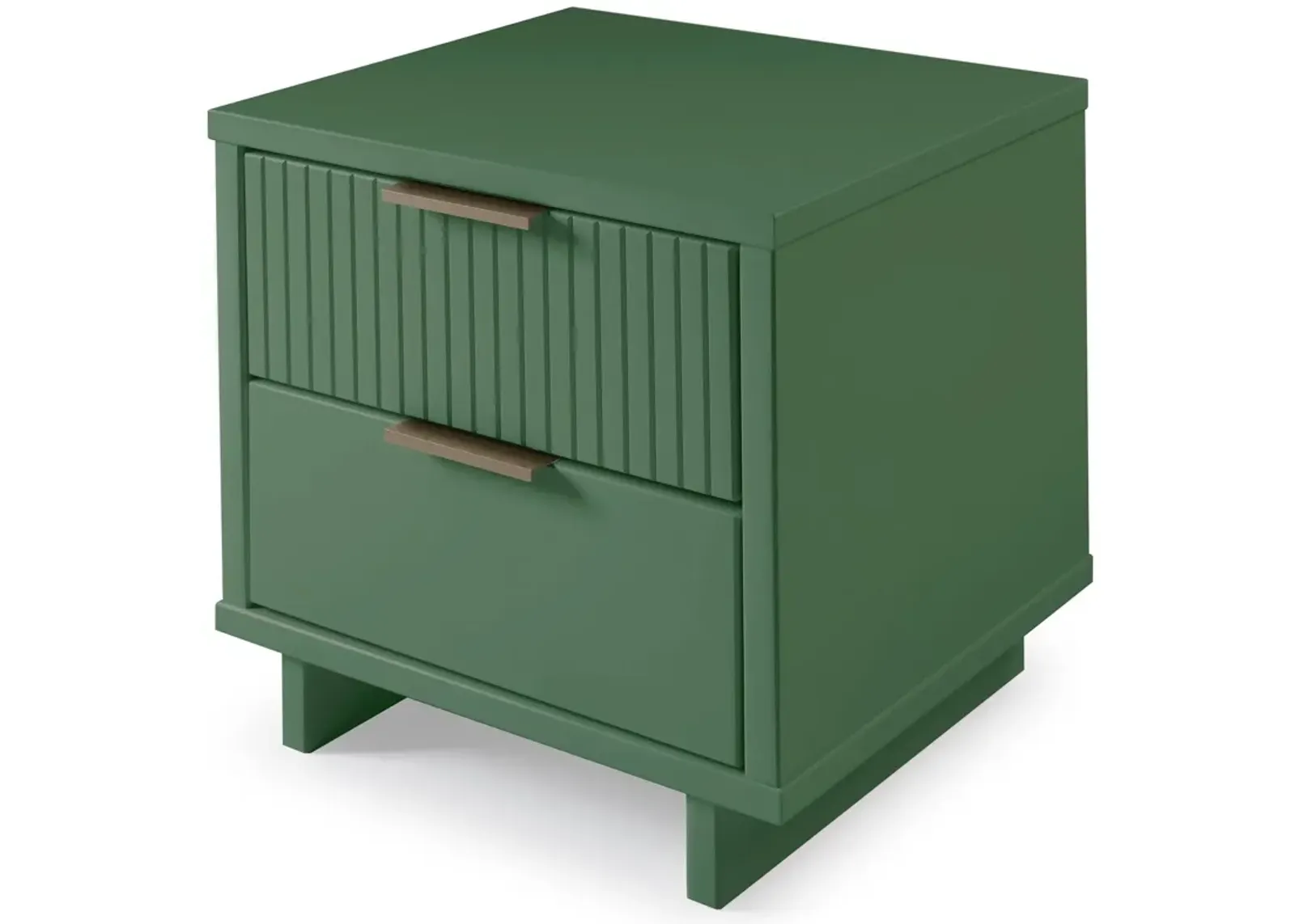 Kenya 2 Drawer Nightstand - Sage Green