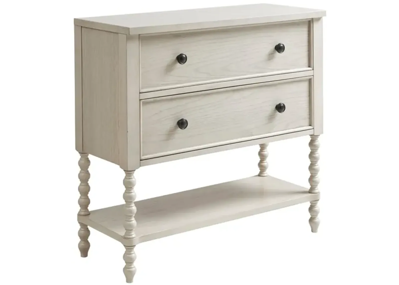 Hillary 2-Drawer Accent Chest - White