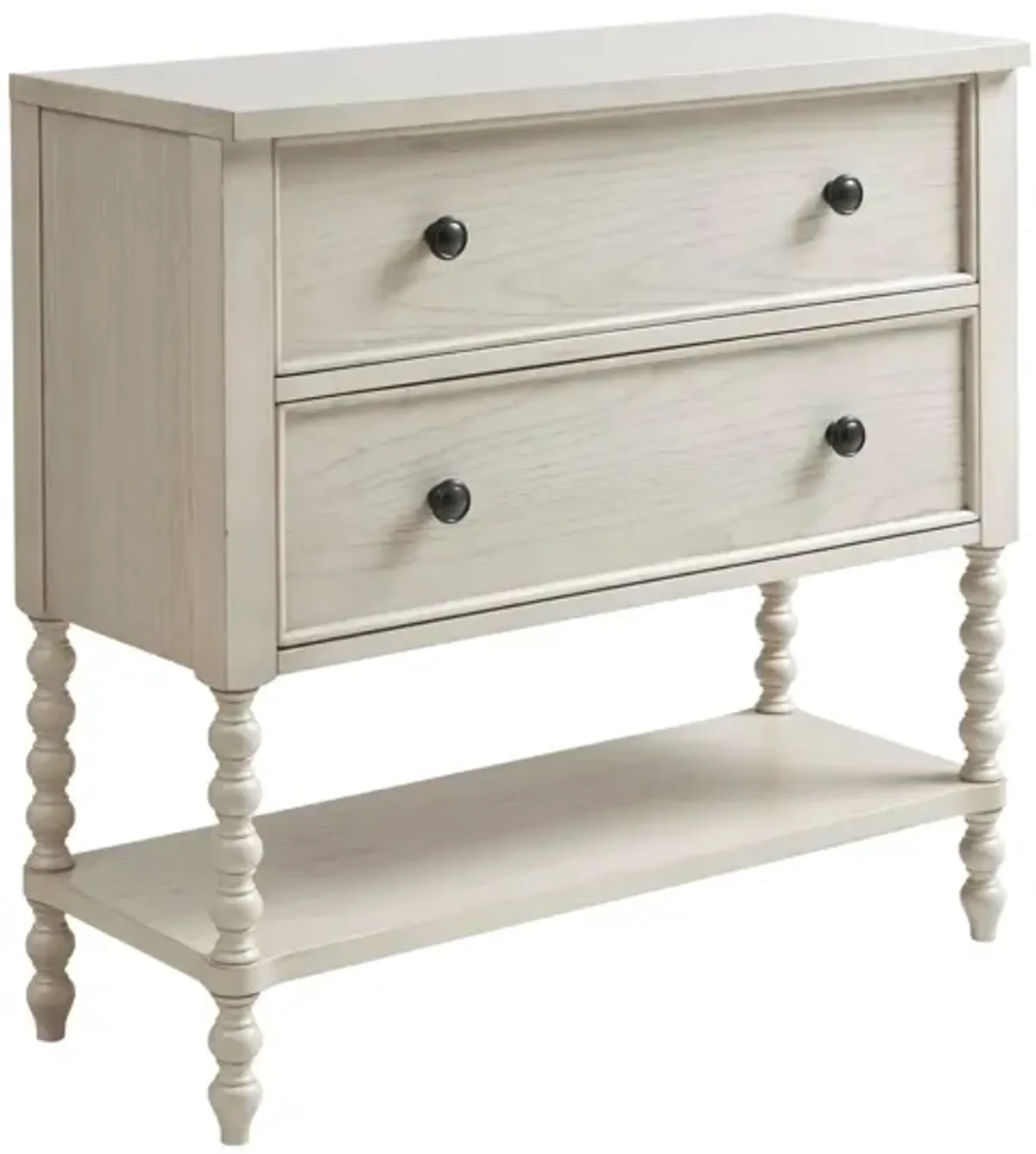 Hillary 2-Drawer Accent Chest - White