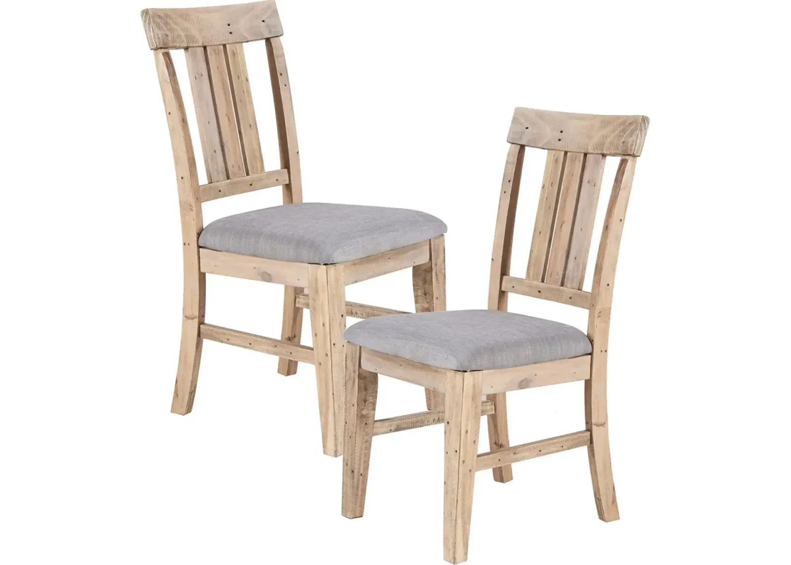 Rosario Set of 2 Dining Chairs - Natural