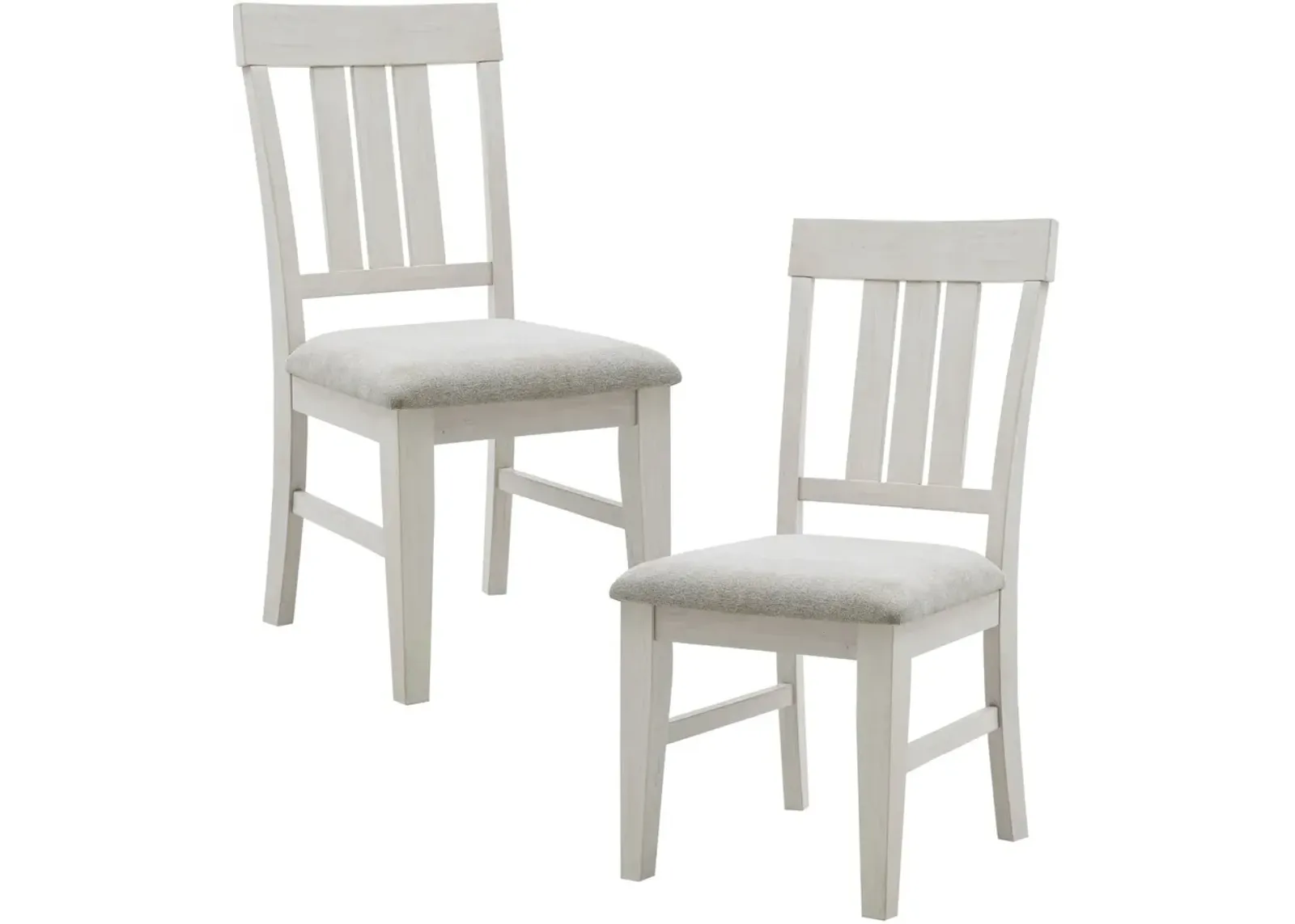 Rosario Set of 2 Dining Chairs - White