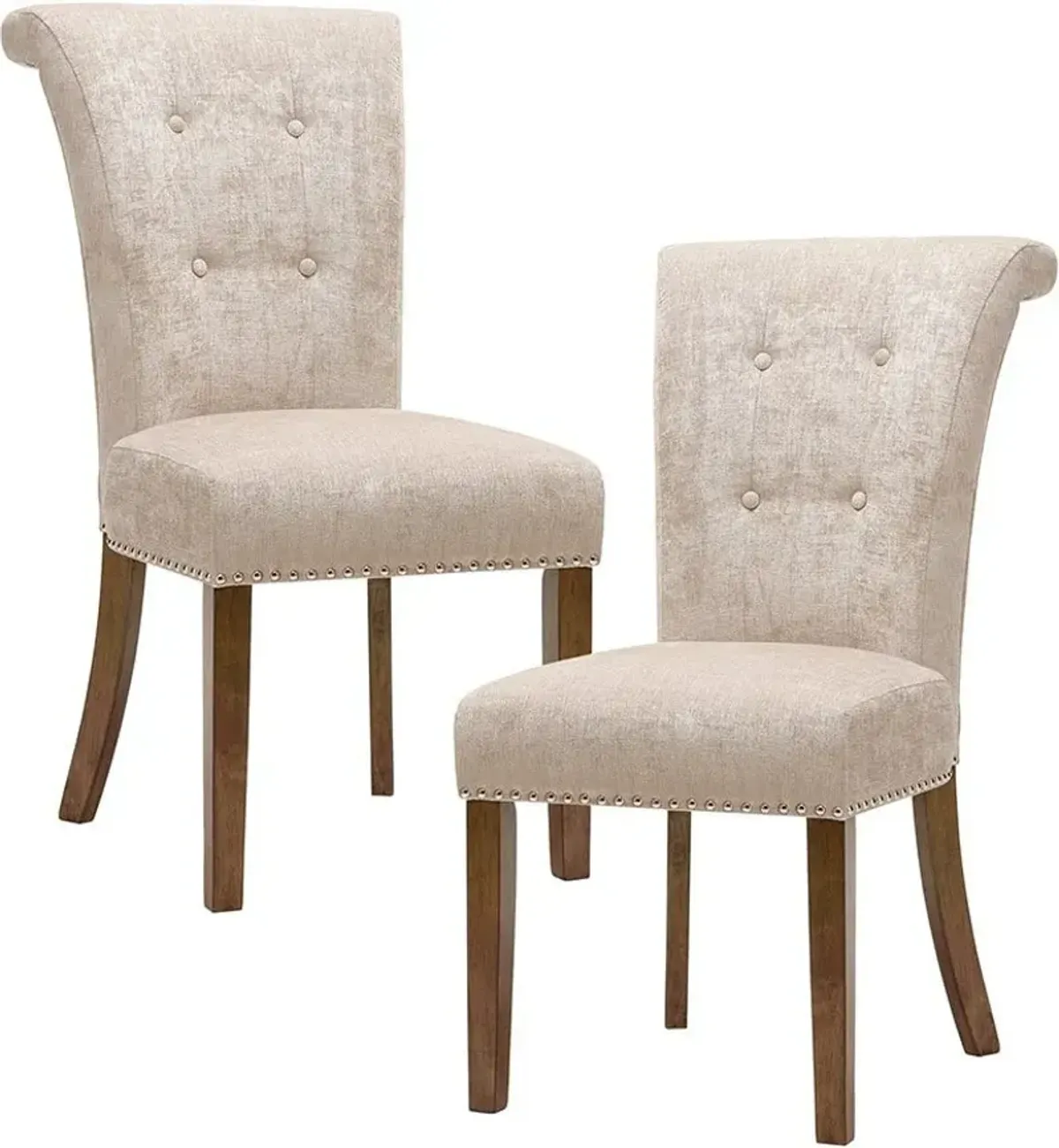 Charlotte Set of 2 Dining Chairs - Cream