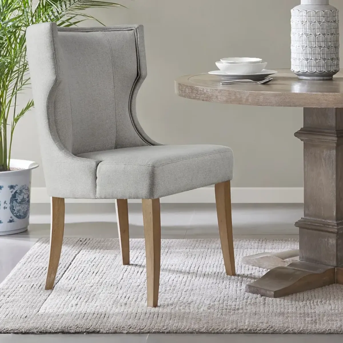 Zander Dining Chair - Gray