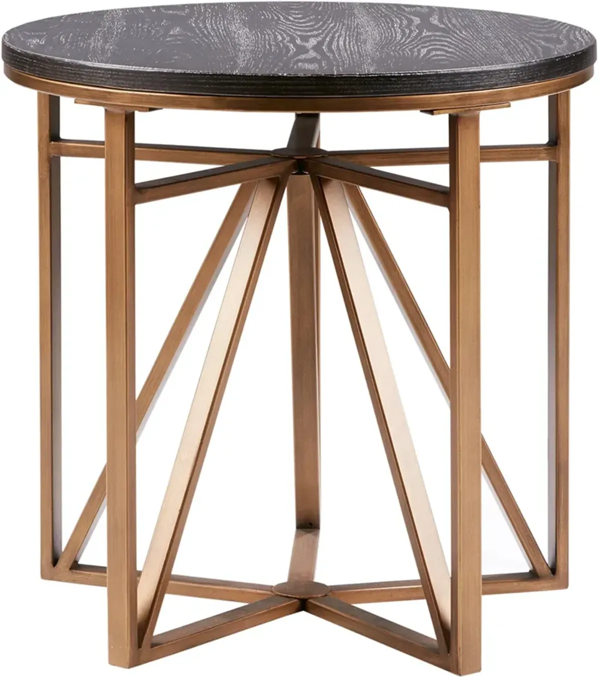 Cindy End Table - Antique Bronze