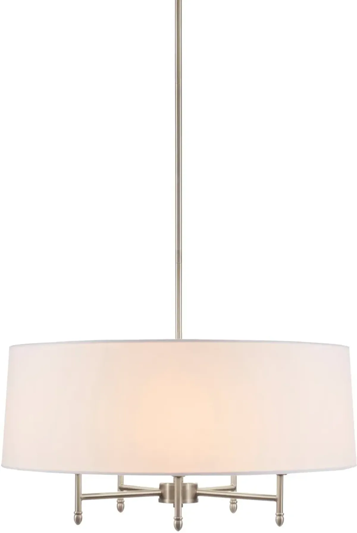 Alturas Chandelier - White/Silver