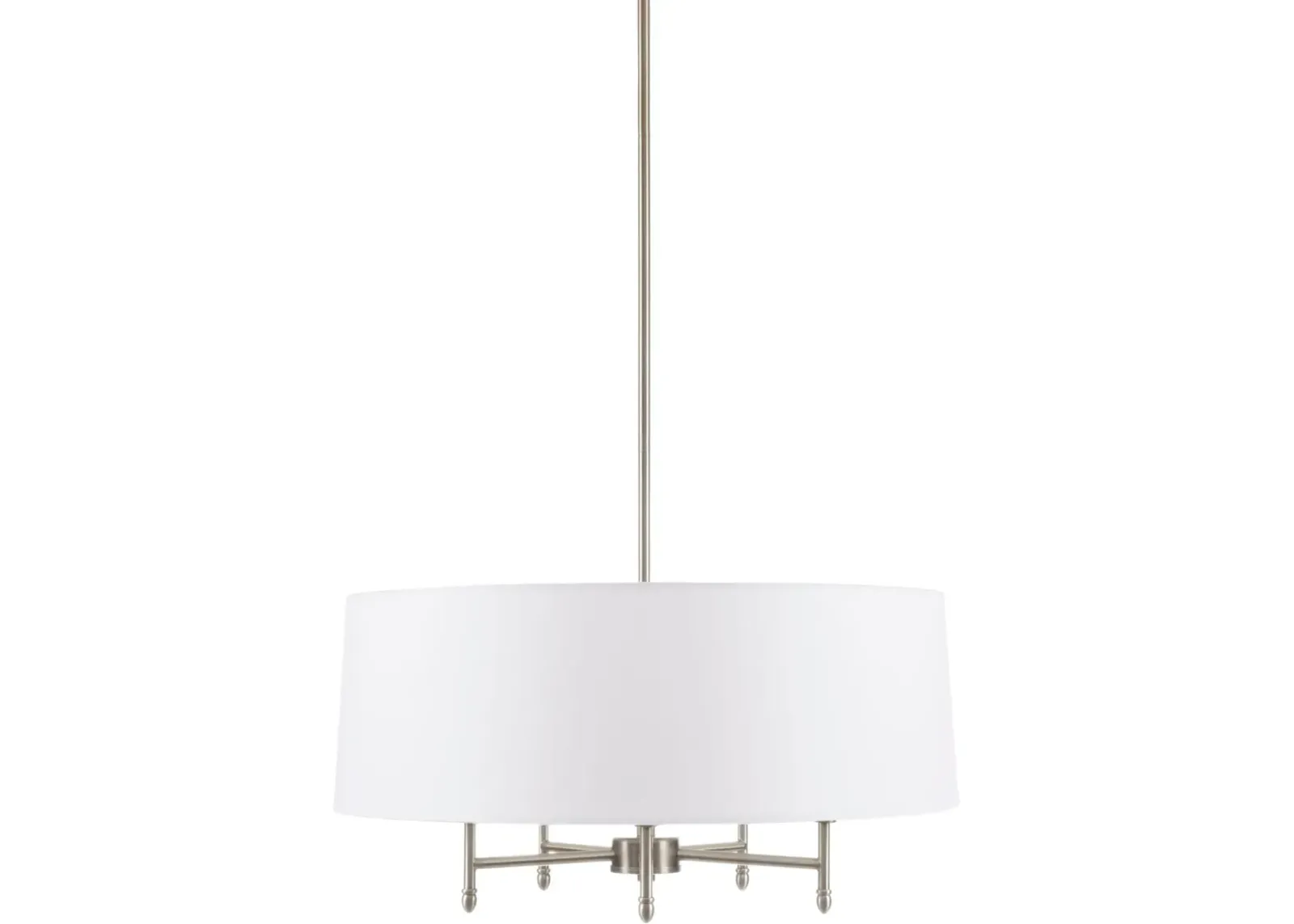 Alturas Chandelier - White/Silver