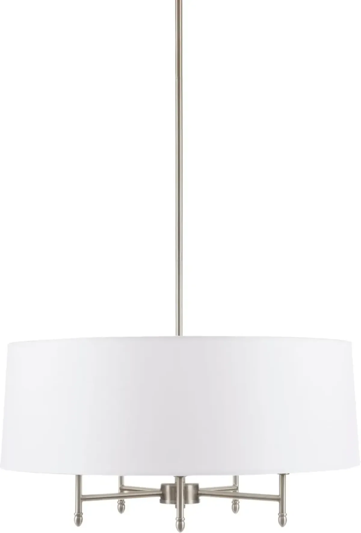 Alturas Chandelier - White/Silver