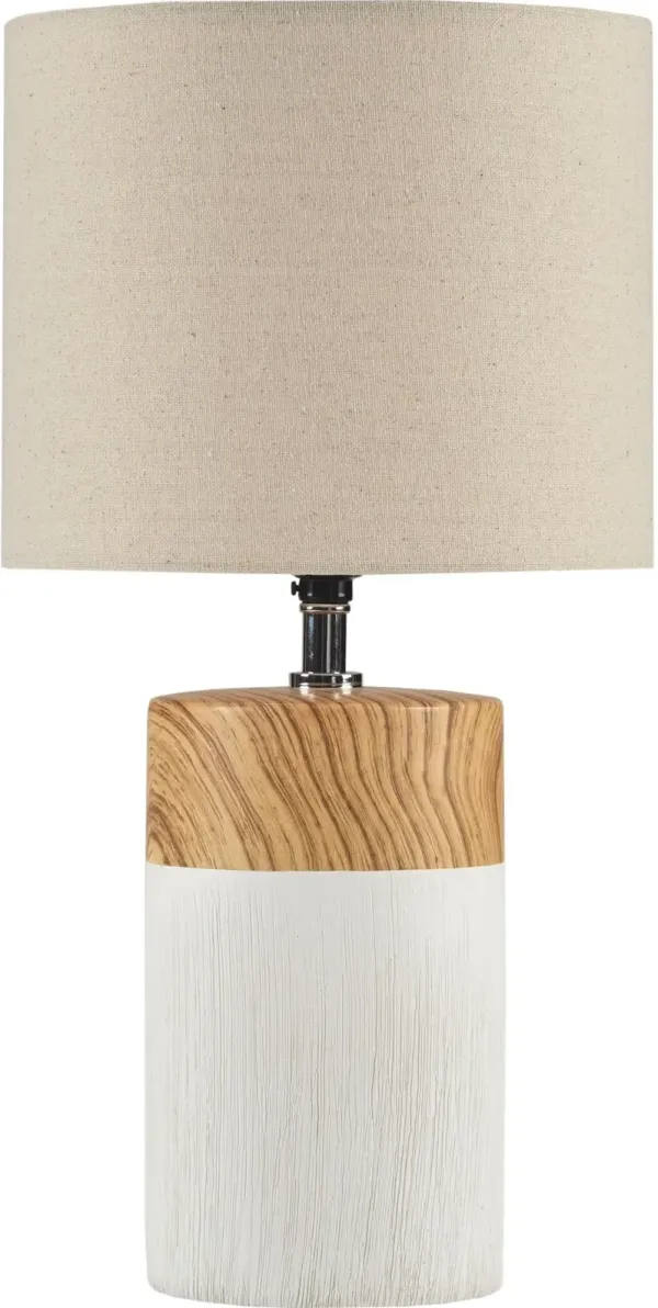 Zanita 17'' Table Lamp - White