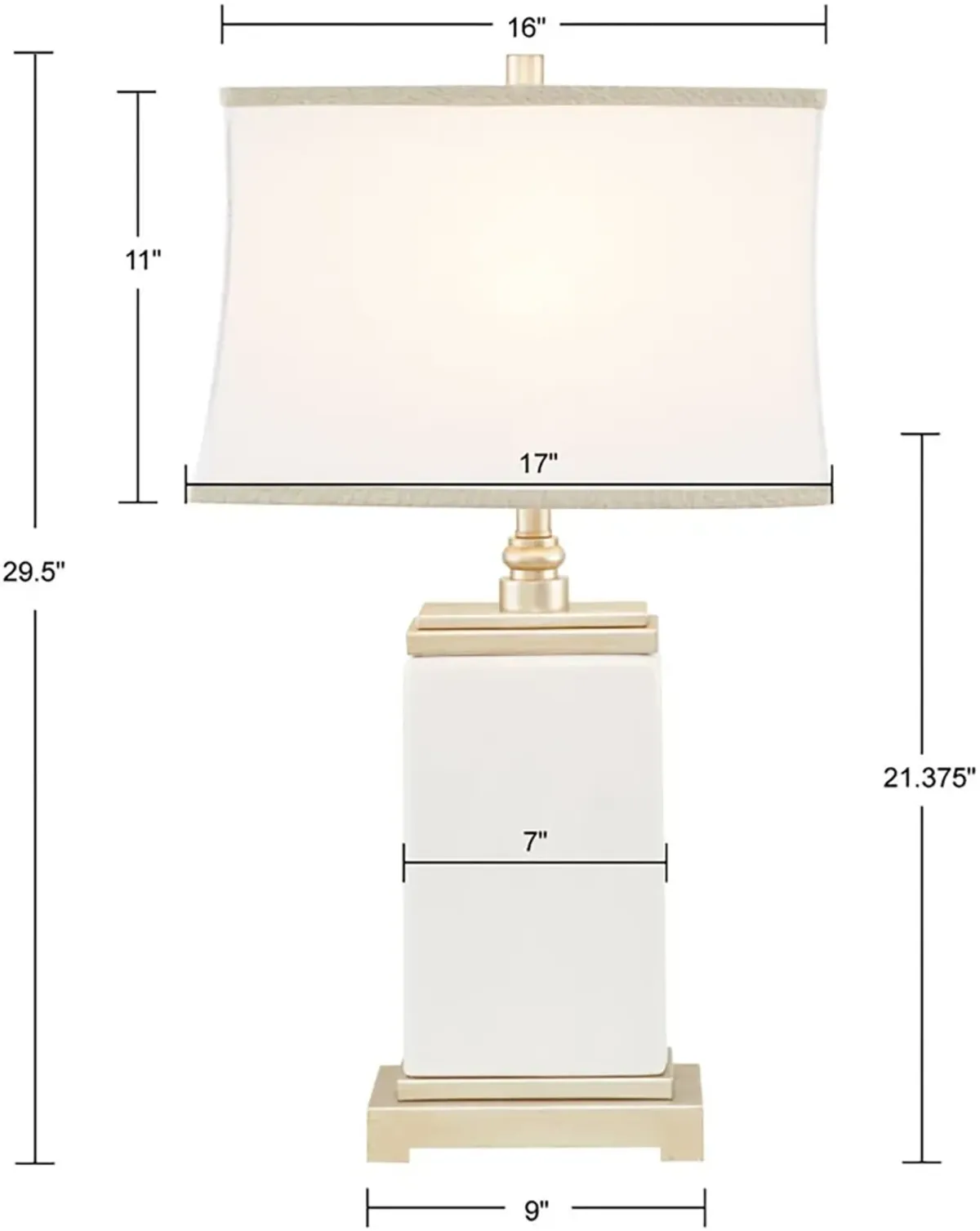 Racine 30'' Table Lamp