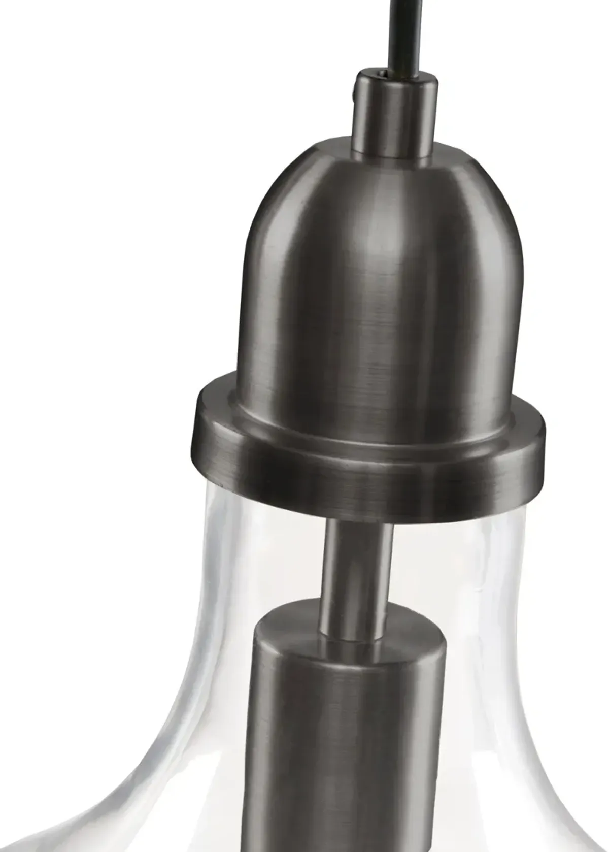 Kern Pendant Light - Black/Clear