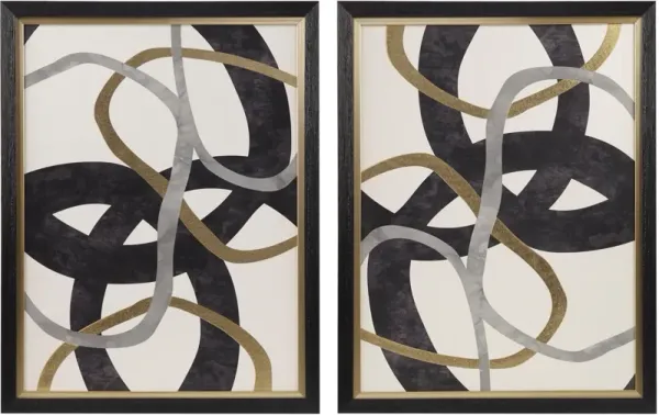 Bands 2-Piece 27'' x 21'' Wall Art Set