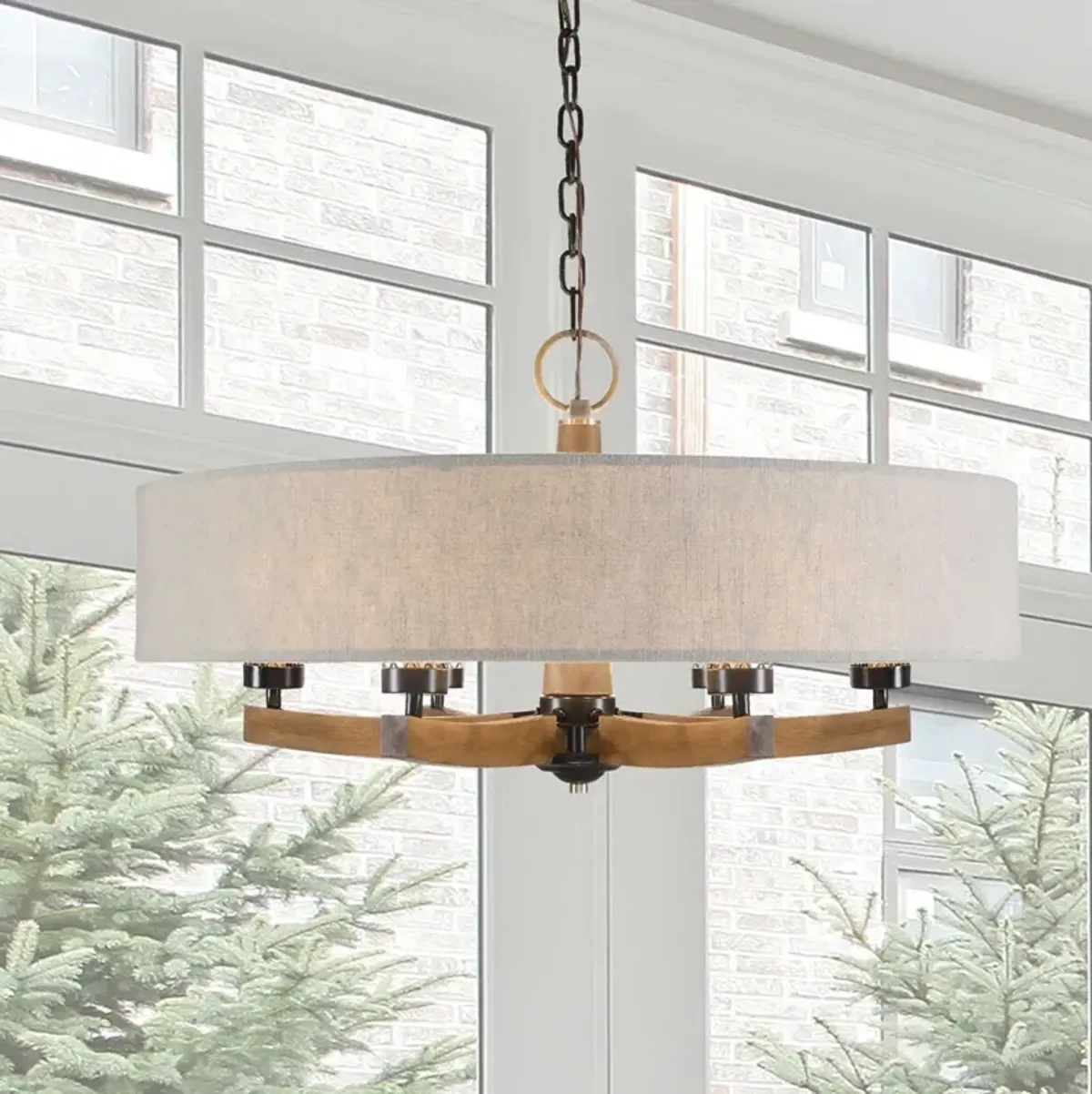 Woodall 6-Light Chandelier