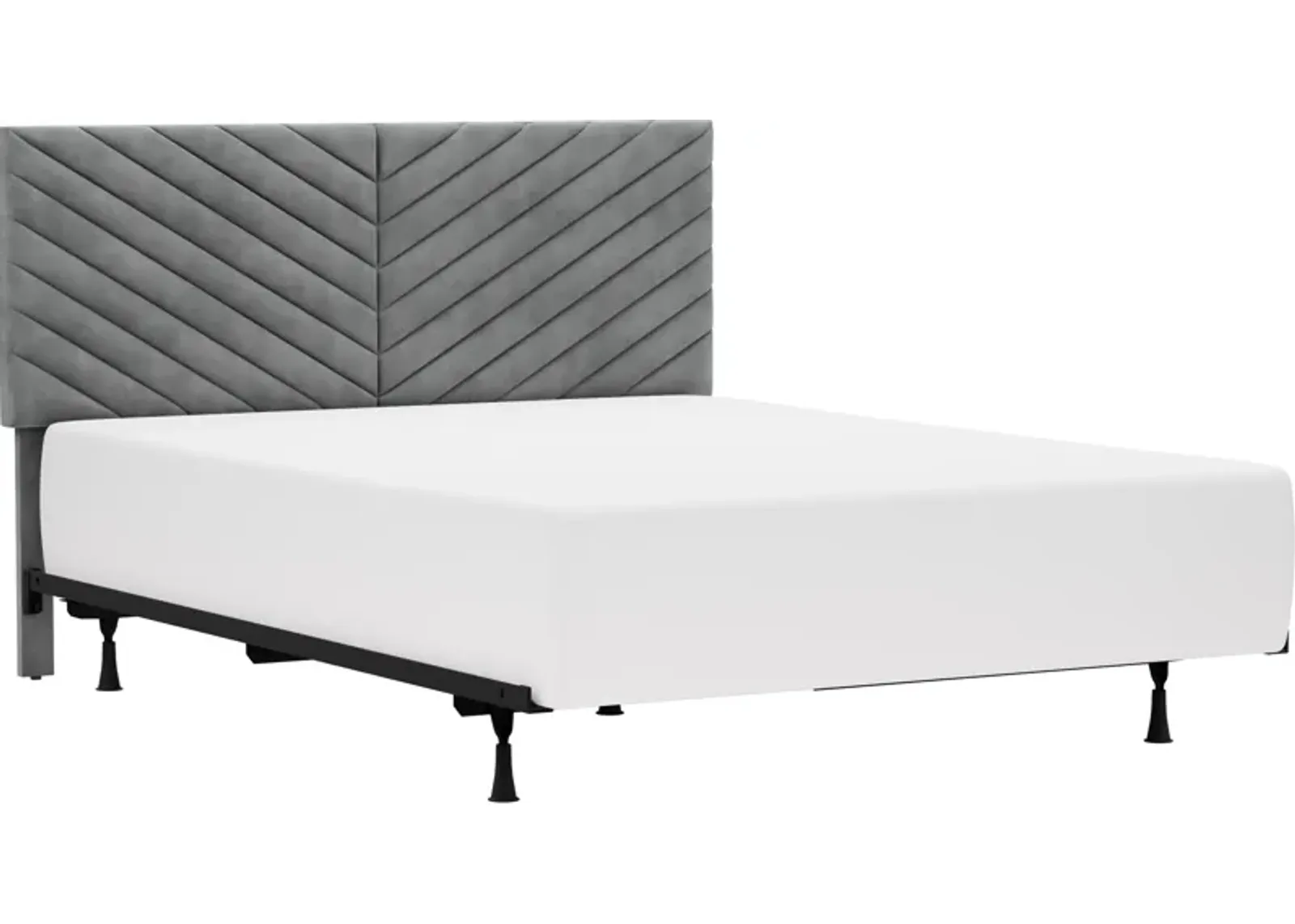 Ralph Queen Upholstered Bed - Gray