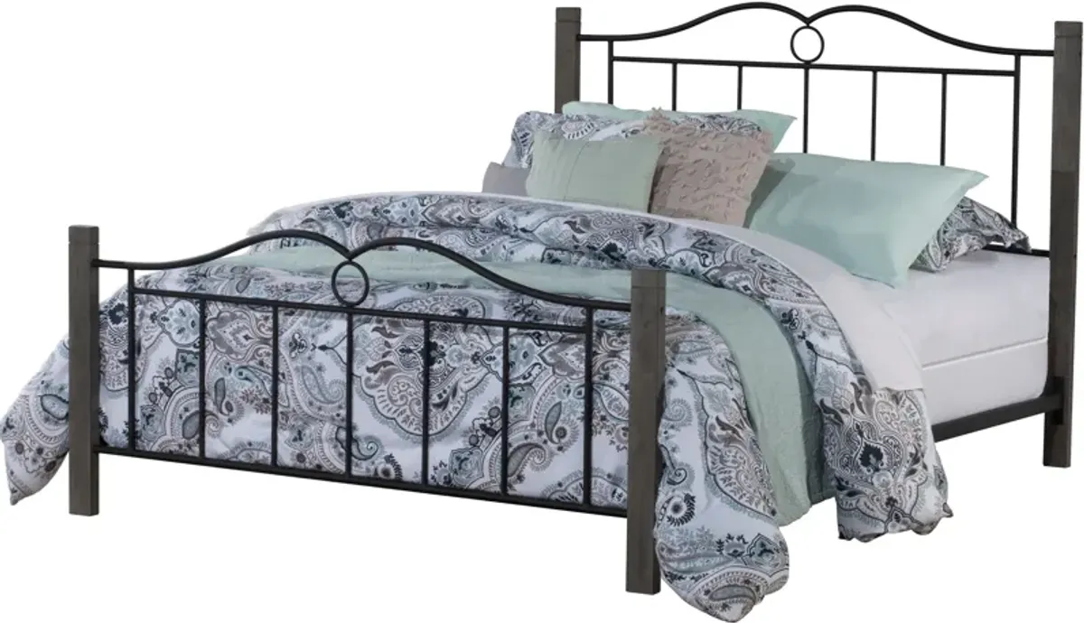 Maura Queen Bed - Black